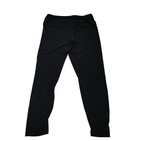 Sympli Iridescent Front Black Leggings High Rise Size 12 - Picture 5 of 14